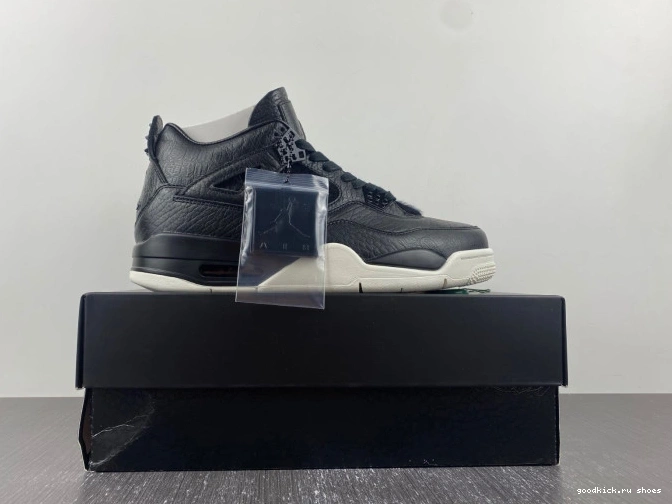 Cheap 819139-010 Jordan 4 Pony Retro Hair Black 0702